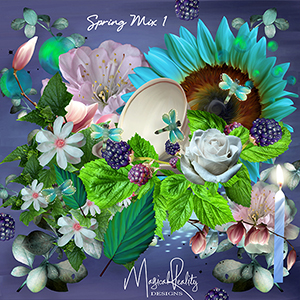 Spring Mix CU 1 by MagicalReality Designs