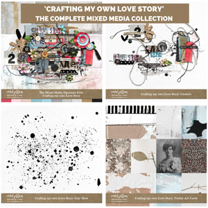  Crafting My Own Love Story |The Complete Mixed Media Collection by Rachel Jefferies