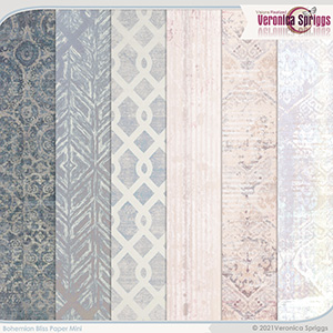 Bohemian Bliss Journaling Mini Papers by Veronica Spriggs