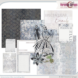 Bohemian Bliss Journaling Mini Kit by Veronica Spriggs