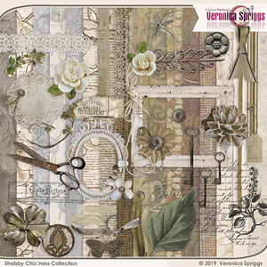 Shabby Chicness Page Kit