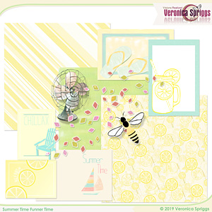 Summer Time Funner Time Journal Mini Kit Vol 2