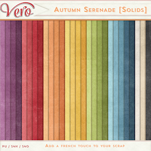 Autumn Serenade Solid Papers by Vero