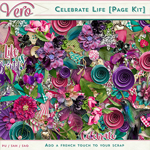 Celebrate Life Page Kit by Vero