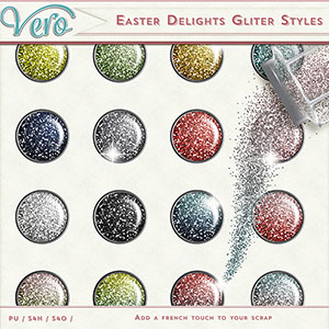 Easter Delights Glitter Styles by Vero