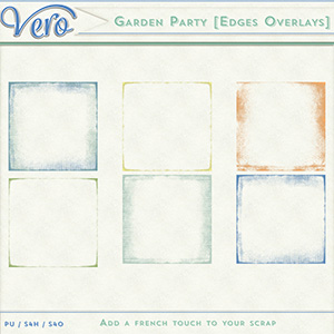 Garden Party Painted Edges Overlays by Vero