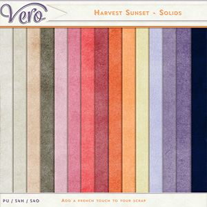 Harvest Sunset Solids by Vero
