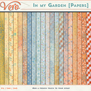 In My Garden Papers by Vero
