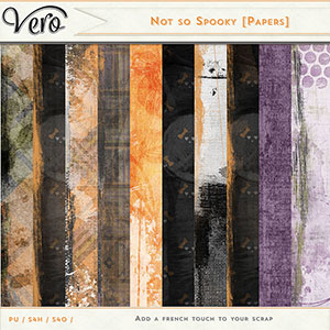 Not So Spooky Patterned Papers by Vero