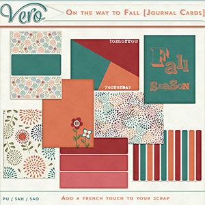 On The Way To Fall Journal Cards