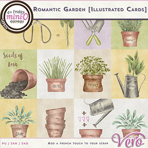 Romantic Garden Cards by Vero