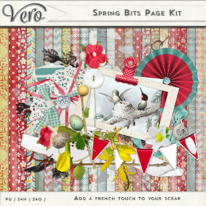 Spring Bits Page Kit by Vero