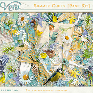 Summer Chills Page Kit by Vero