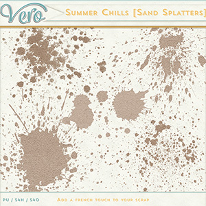 Summer Chills Sand Splatters by Vero