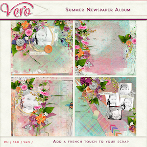 Summer Newspaper Album by Vero