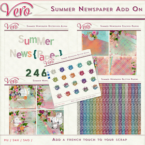 Summer Newspaper Bundle Add-On by Vero