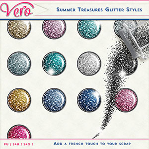 Summer Treasures Glitter Styles by Vero