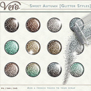 Sweet Autumn Glitter Styles by Vero