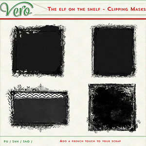 The Elf On The Shelf Masks by Vero