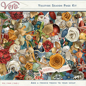 Yuletide Season Page Kit by Vero