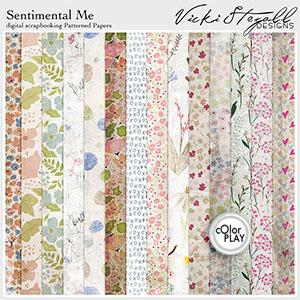 Sentimental Me Pattern Papers