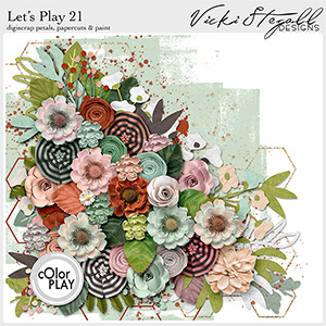 Let's Play 21 Digiscrap elements