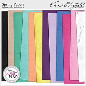 Spring Solid Papers