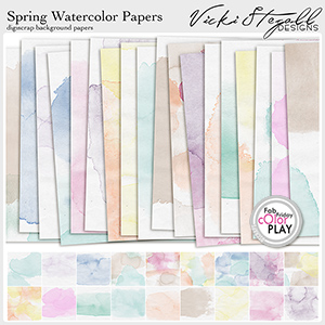 Spring Watercolor Papers