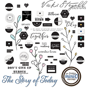 The Story of Today - Wordart