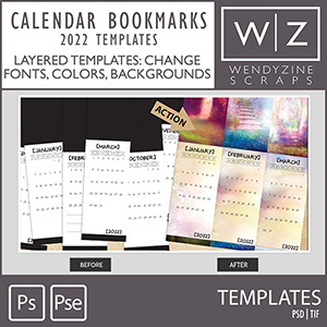 ACTION: 2022 Calendar Bookmarks