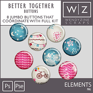 Better Together Buttons