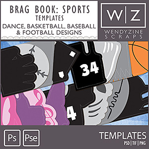 TEMPLATE: Brag It "Sports" Collection