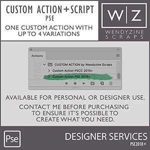 Custom Actions: (with Script) PSE
