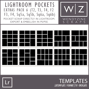 TEMPLATES: Lightroom Pockets Extras Pack 6
