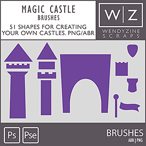 Brushes: Magic Castle