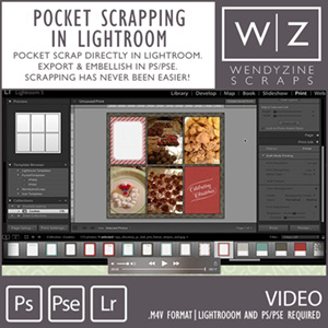 VIDEO: Pocket Scrapping In Lightroom