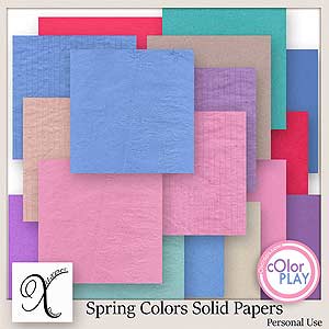 Spring Colors Cardstock