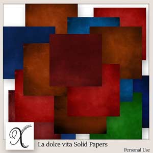 La Dolce Vita Solid Papers