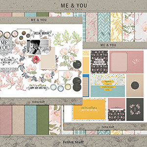 Me & You Digital Scrapbook Kit by FeiFei Stuff