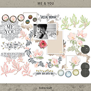 Me & You Element Pack by FeiFei Stuff