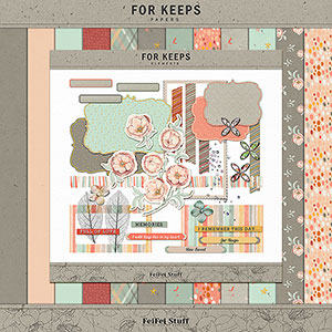 FREEBIE - For Keeps Mini Kit by FeiFei Stuff