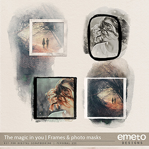 The magic in you - Photo masks and frames
