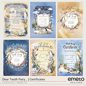 Dear Tooth Fairy...Tooth Fairy Certificates {All}