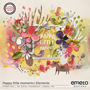 Happy little moments - elements