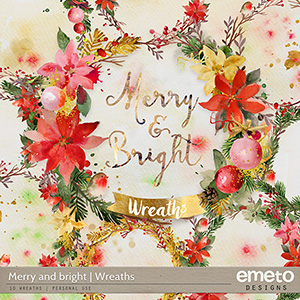 Merry and Bright Wreaths