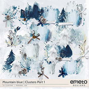 Mountain Blue Clusters 01