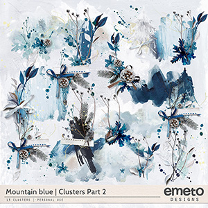 Mountain Blue Clusters 02