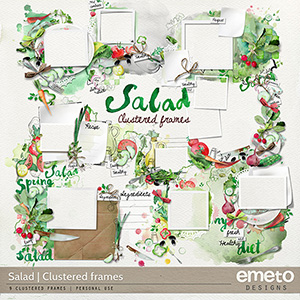 Salad Clustered frames