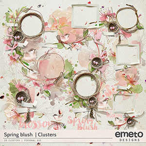 Spring Blush - clusters