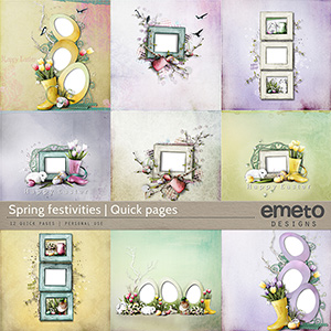 Spring festivities - Quick pages